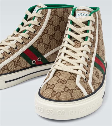 are gucci tennis shoes true to size|gucci tennis 1977 high top.